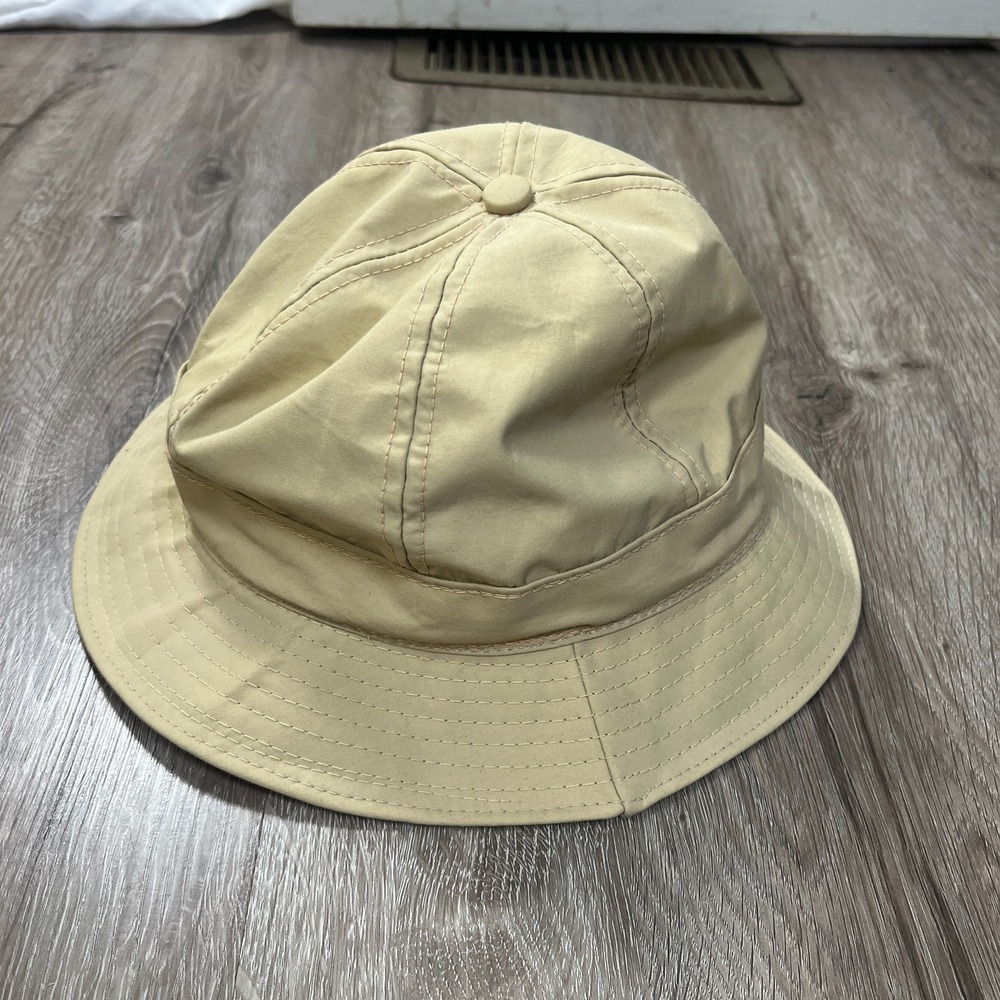 VTG Cabela's Men's Goretex Bucket Hat Tan Brown‎ Small Made in USA